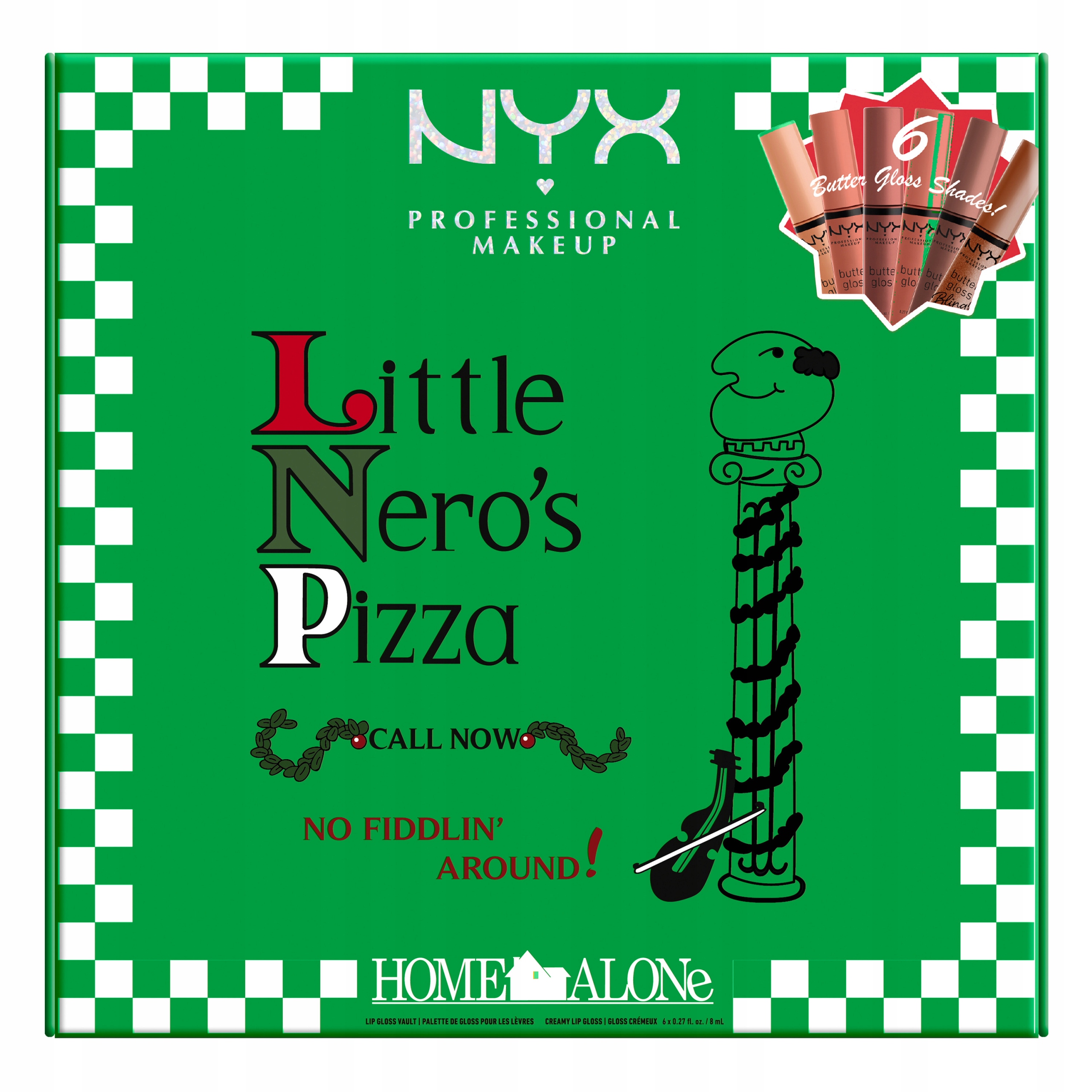 Nyx Home Alone Neros Pizza Sada lesků 01