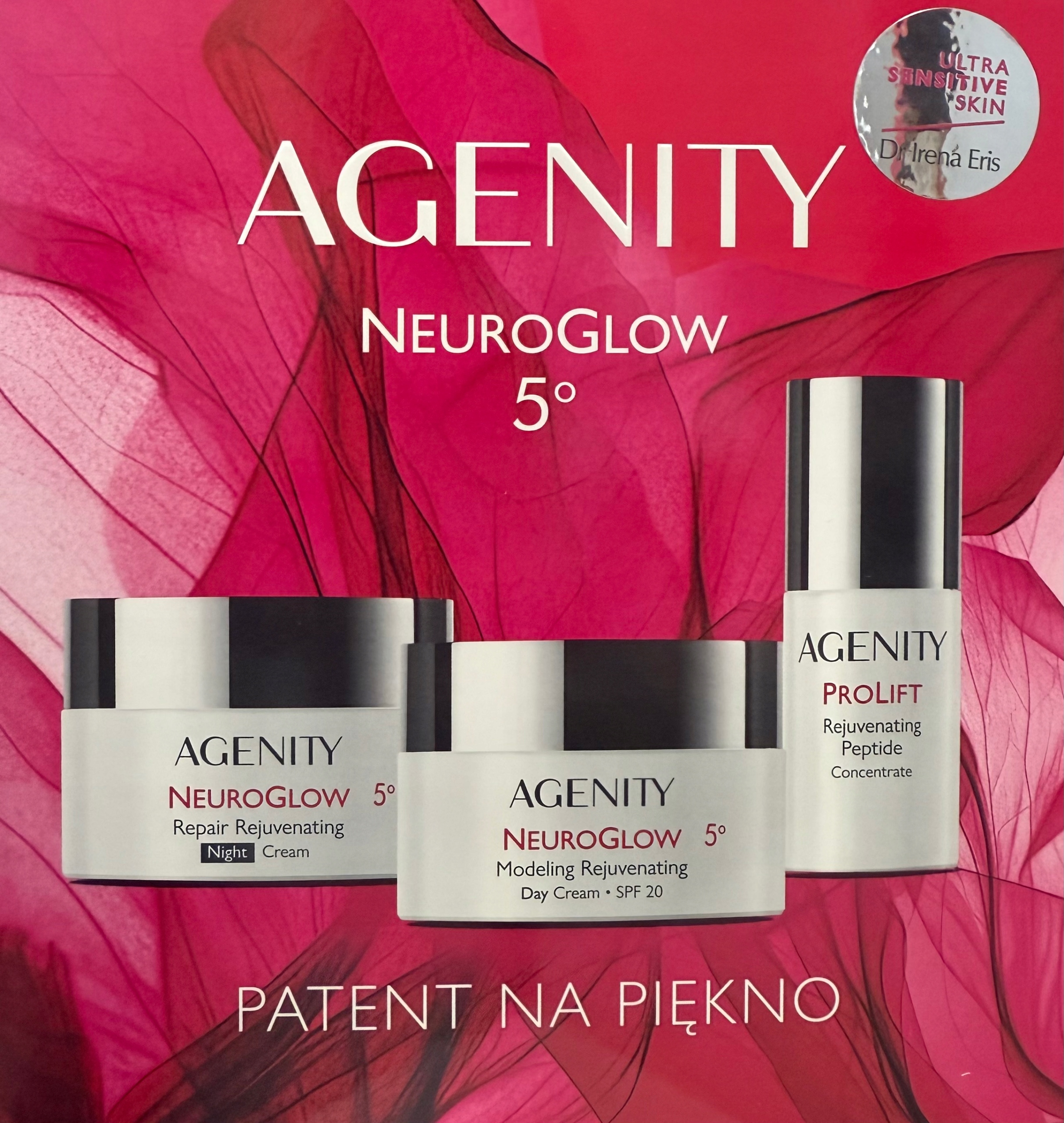 Zestaw kosmetyków Dr Irena Eris do twarzy Agenity NeuroGlow 5°