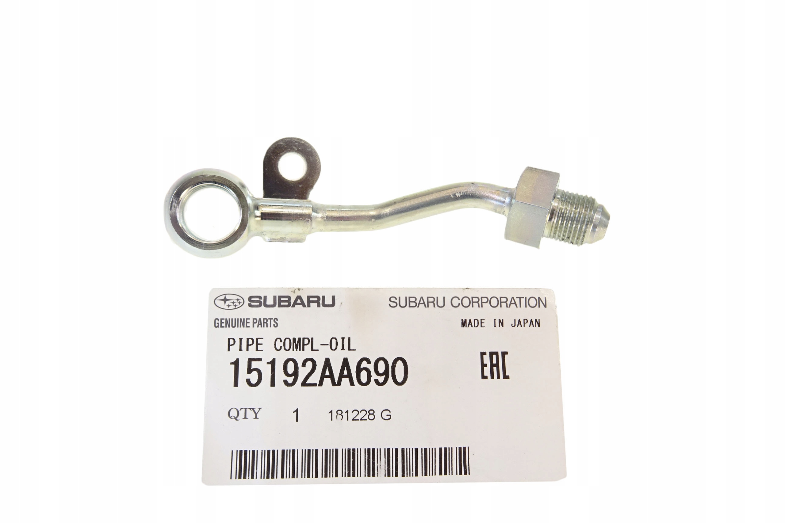 SUBARU WRX LEVORG PRZEWÓD OLEJU TURBOSPRĘŻARKI