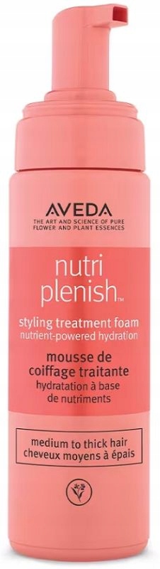 Aveda Nutri Plenish Styling Treatment Foam Hydratační Pěna Na Vlasy