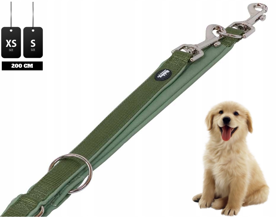 Levně Nobby Classic Preno Vodítko Reg. S Olivka 200 cm; 15 mm