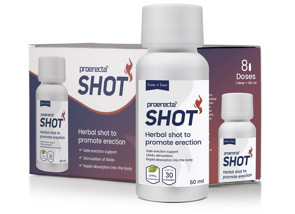 

Proerecta Shot wspomagający erekcję 8x60ml