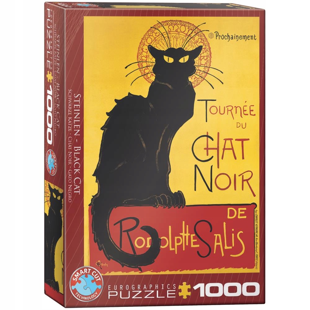 PUZZLE 1000 CHAT NOIR 6000-1399