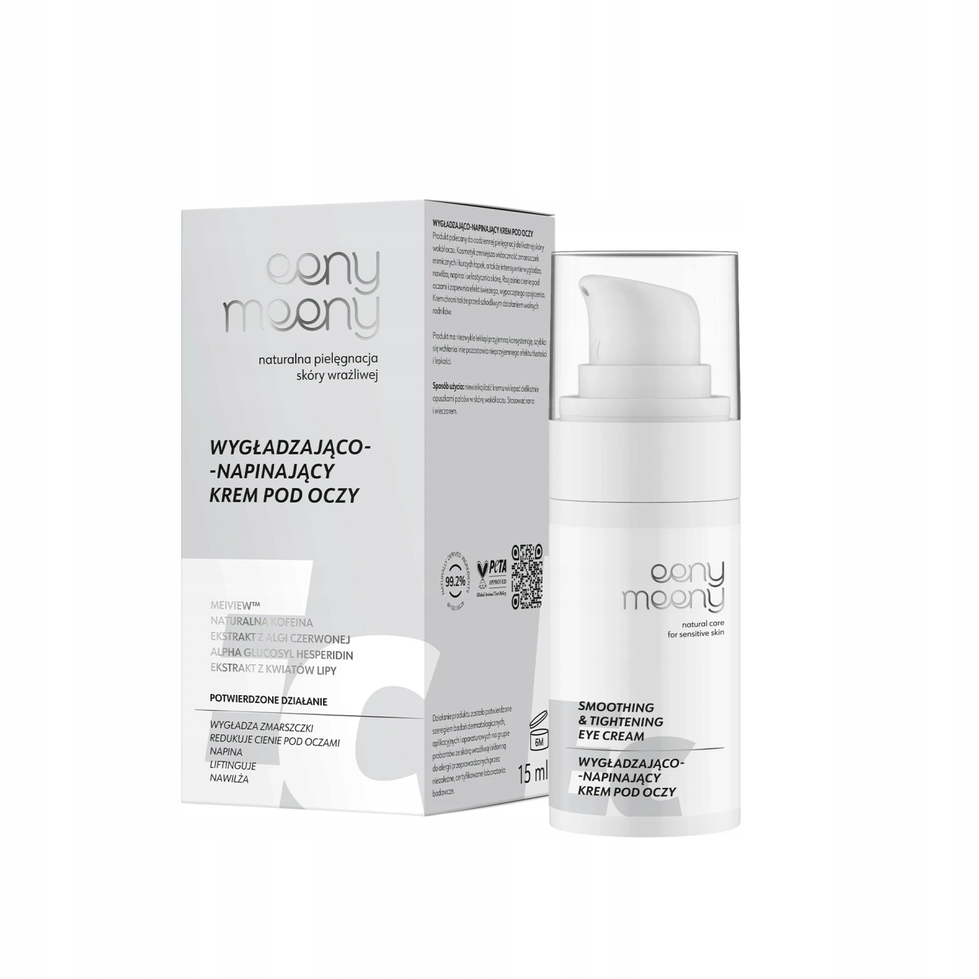 Eeny Meeny vyhlazující napínací oční krém 15 ml