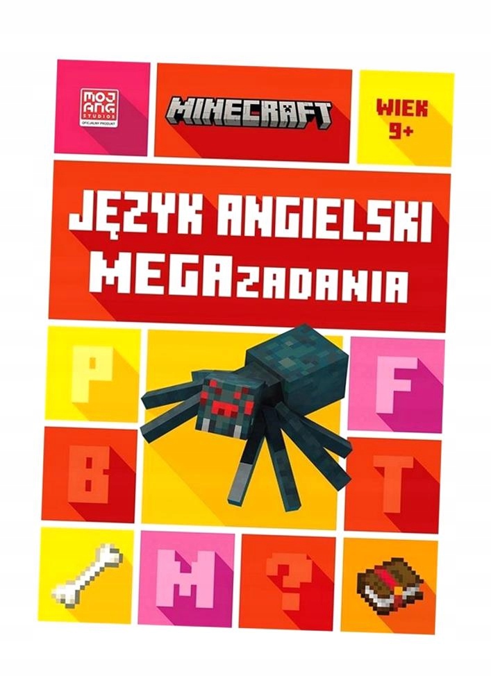 MINECRAFT. JĘZYK ANGIELSKI. MEGAZADANIA 9+ PRACA ZBIOROWA