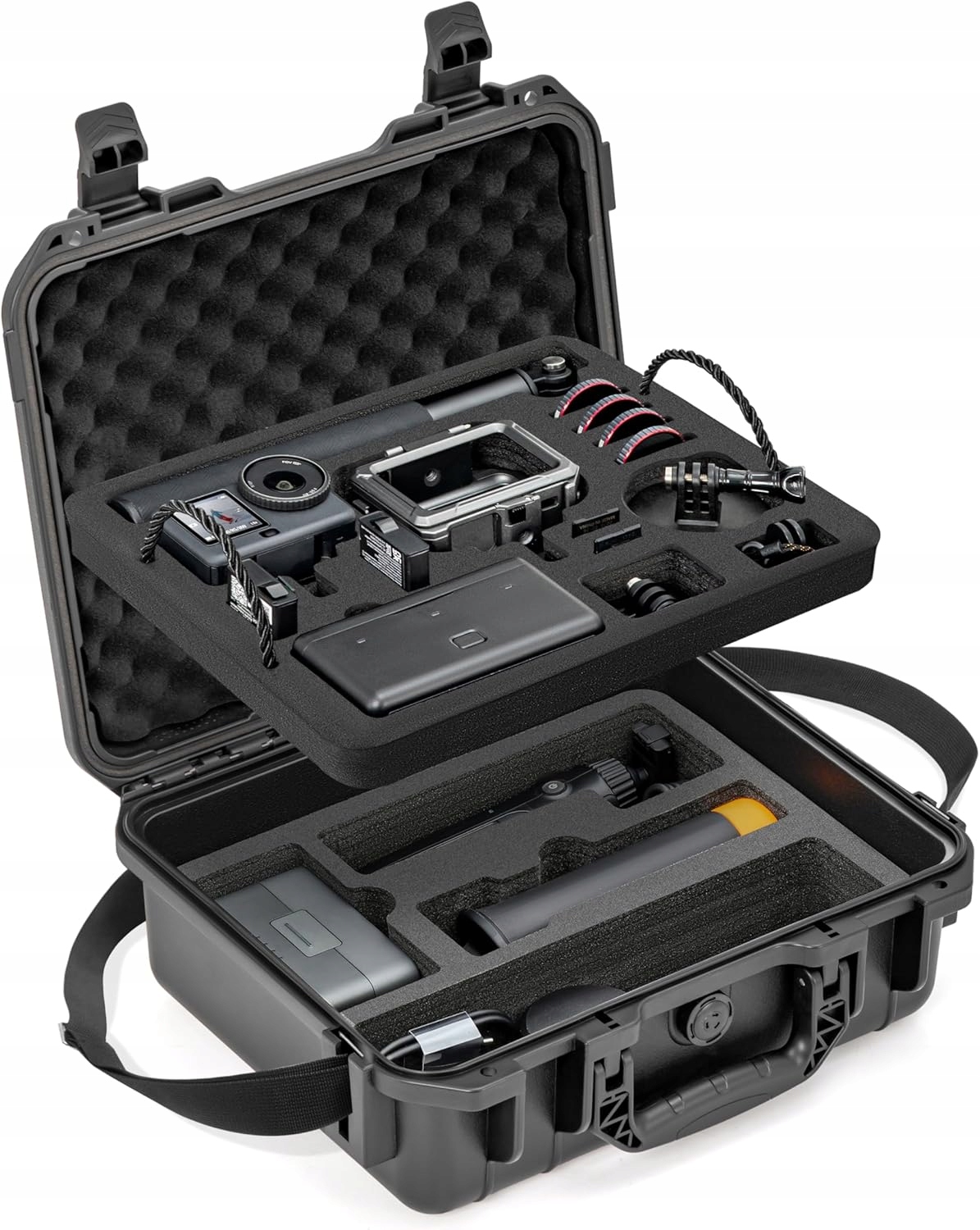 Wodoodporne, Dwukomorowe Etui Ochronne do Dji Osmo Action 6 Action 5 Pro Action 4