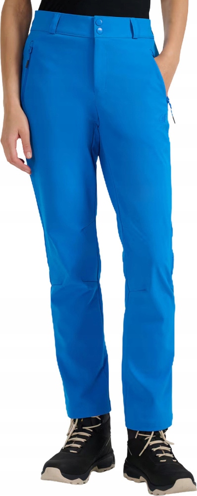 Dámské Trekové Kalhoty 4F Softshell Fnk F0988 Modré 4FWAW25T vel. M