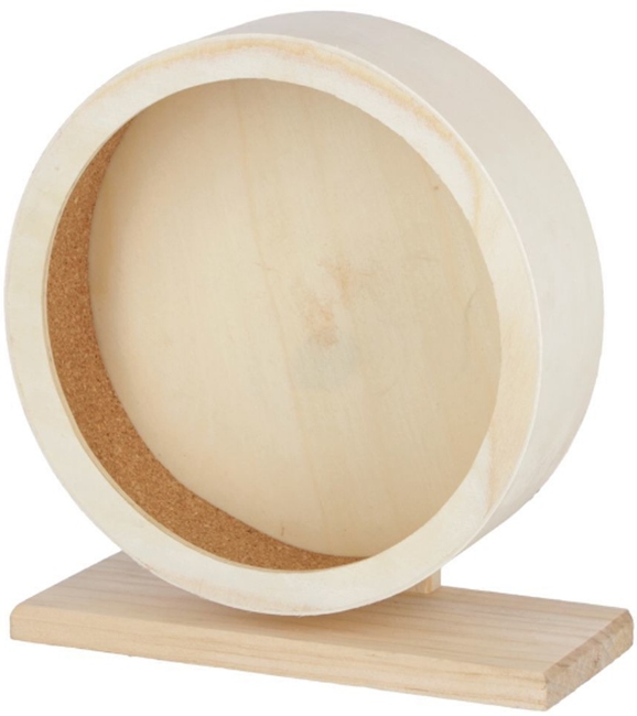 Levně Trixie naviják dřevěná myš křeček 28 cm