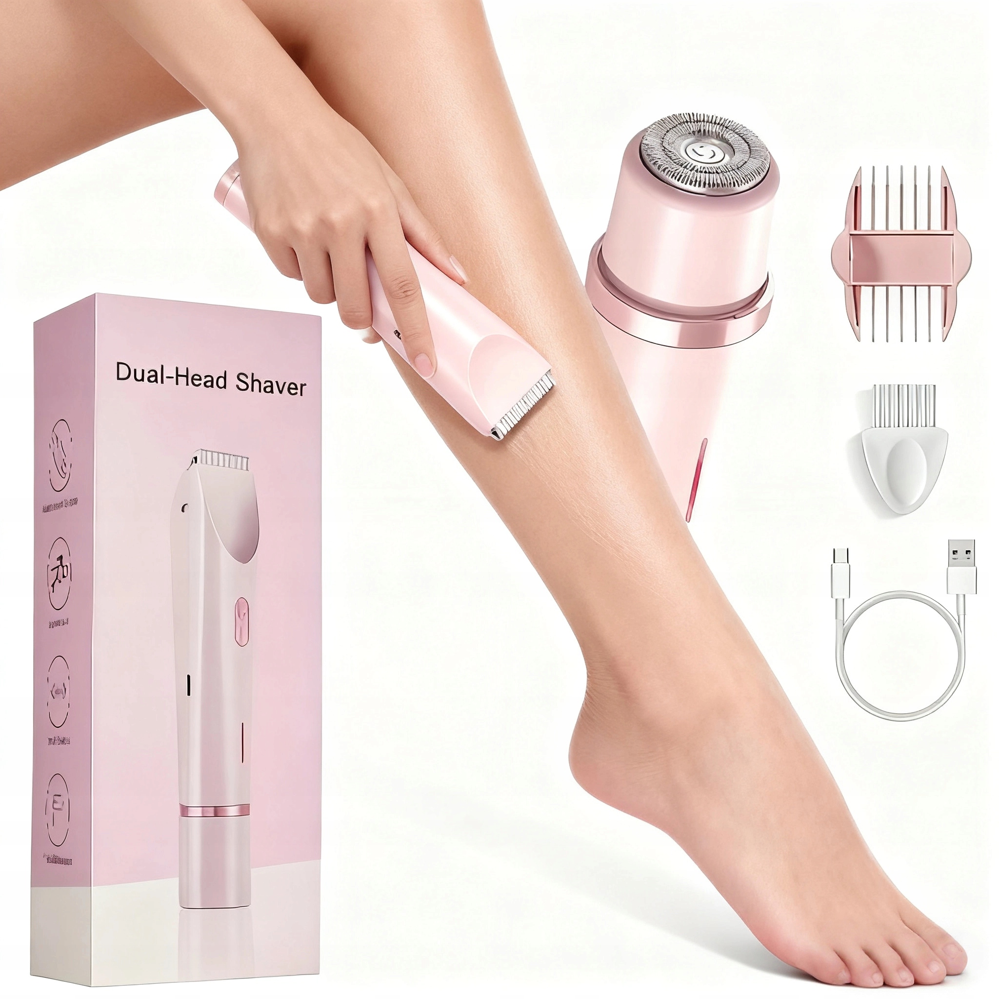 Elektrický Holicí Strojek Strojek Pro Ženy Depilátor Dámský Holicí Strojek Strojek