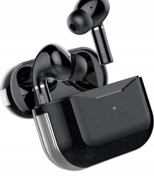 Słuchawki bezprzewodowe Bluetooth 5.2 ANC Earbuds S10 Czarne