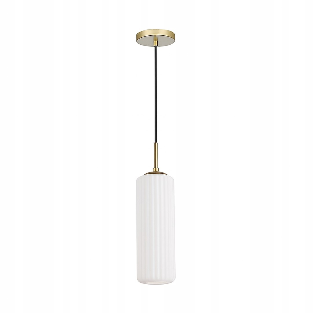Závěsná lampa Milagro Vesta zlatá 1xE27 10 cm