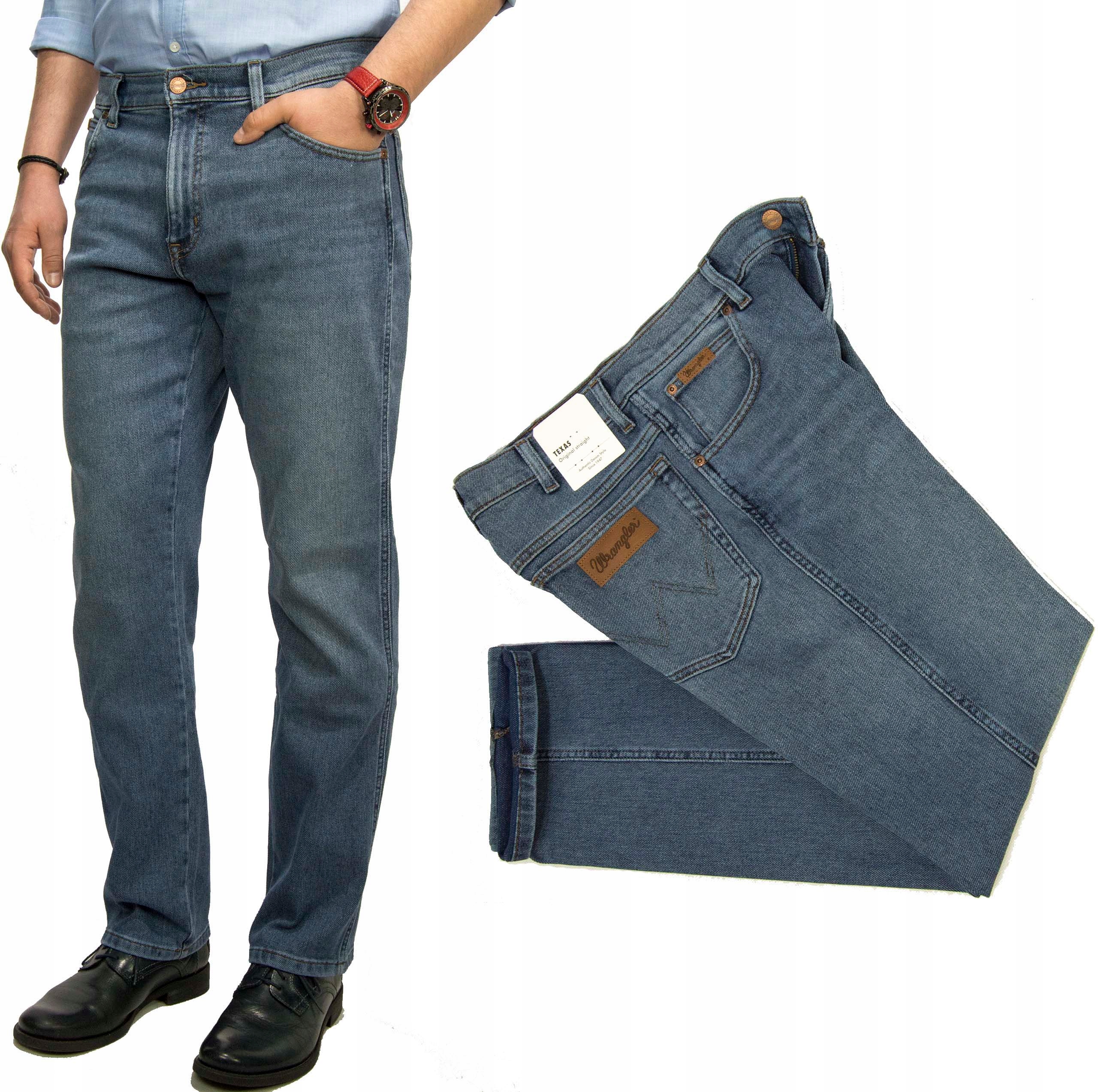 

Wrangler Texas Cover męskie spodnie jeansy W38 L32