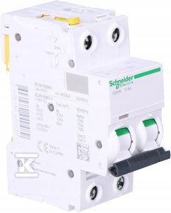 IC60N 2P 6A C Wył.nadpr