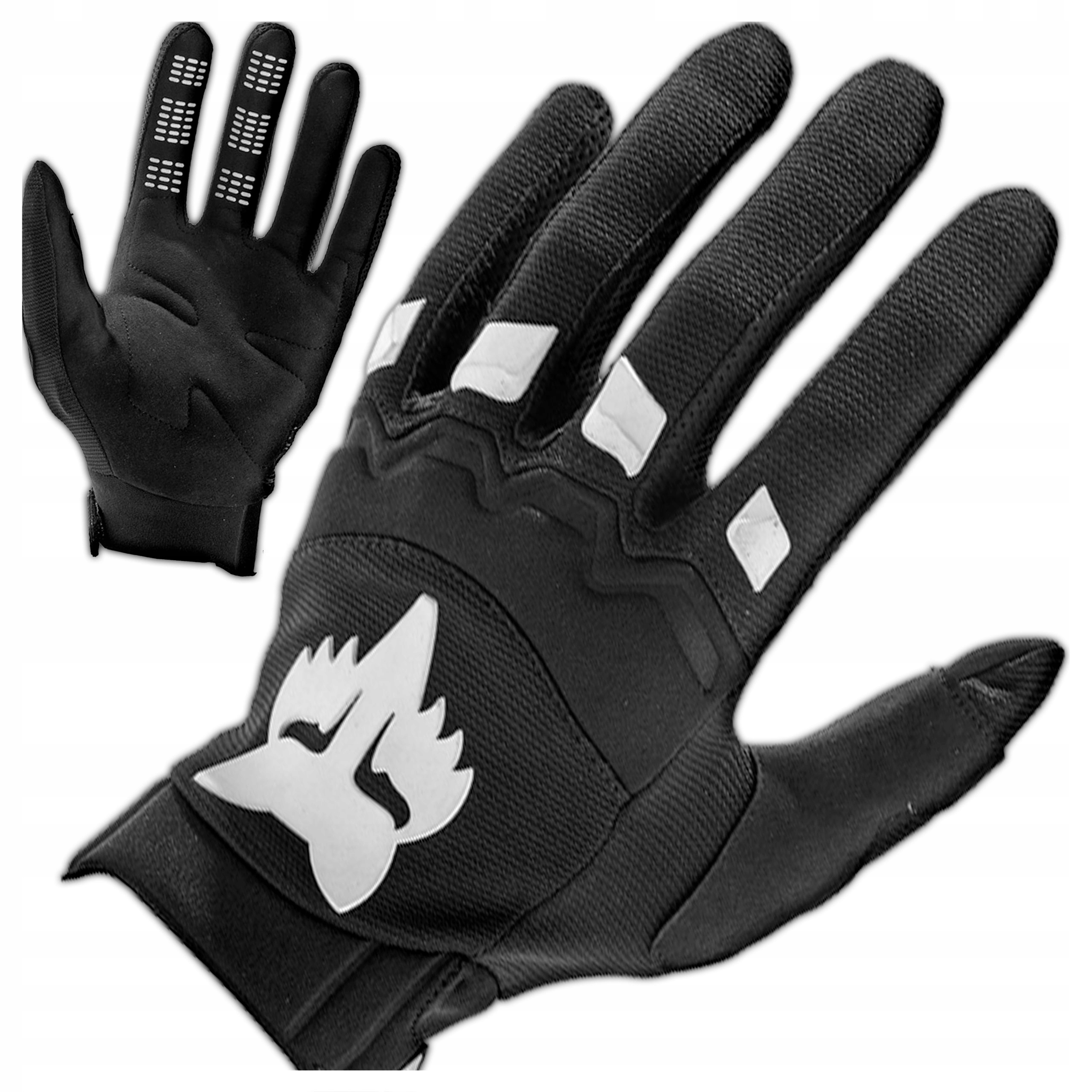 Rękawiczki Rowerowe Fox Dirtpaw Czarne Długie Mtb Enduro Dh L