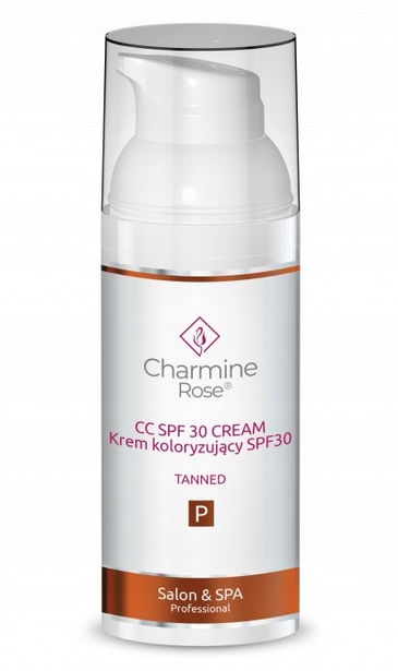 Charmine Rose Krem Koloryzujący Spf 30 Cream CC Tanned 50ml