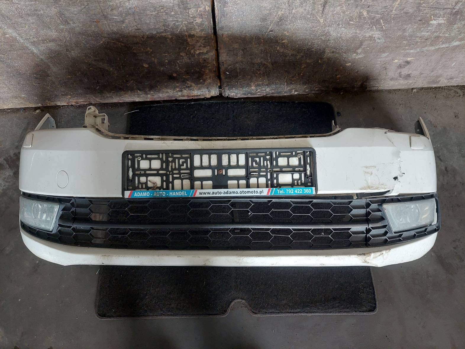 bumper front fog light washer lights grid SKODA RAPID and LF9E