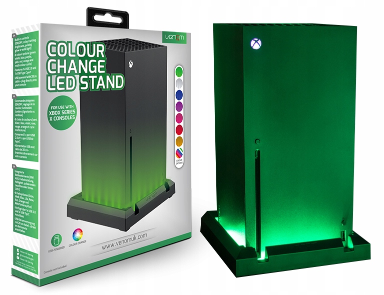 

Podstawka Led Stacja Dokująca Stojak Xbox Series X