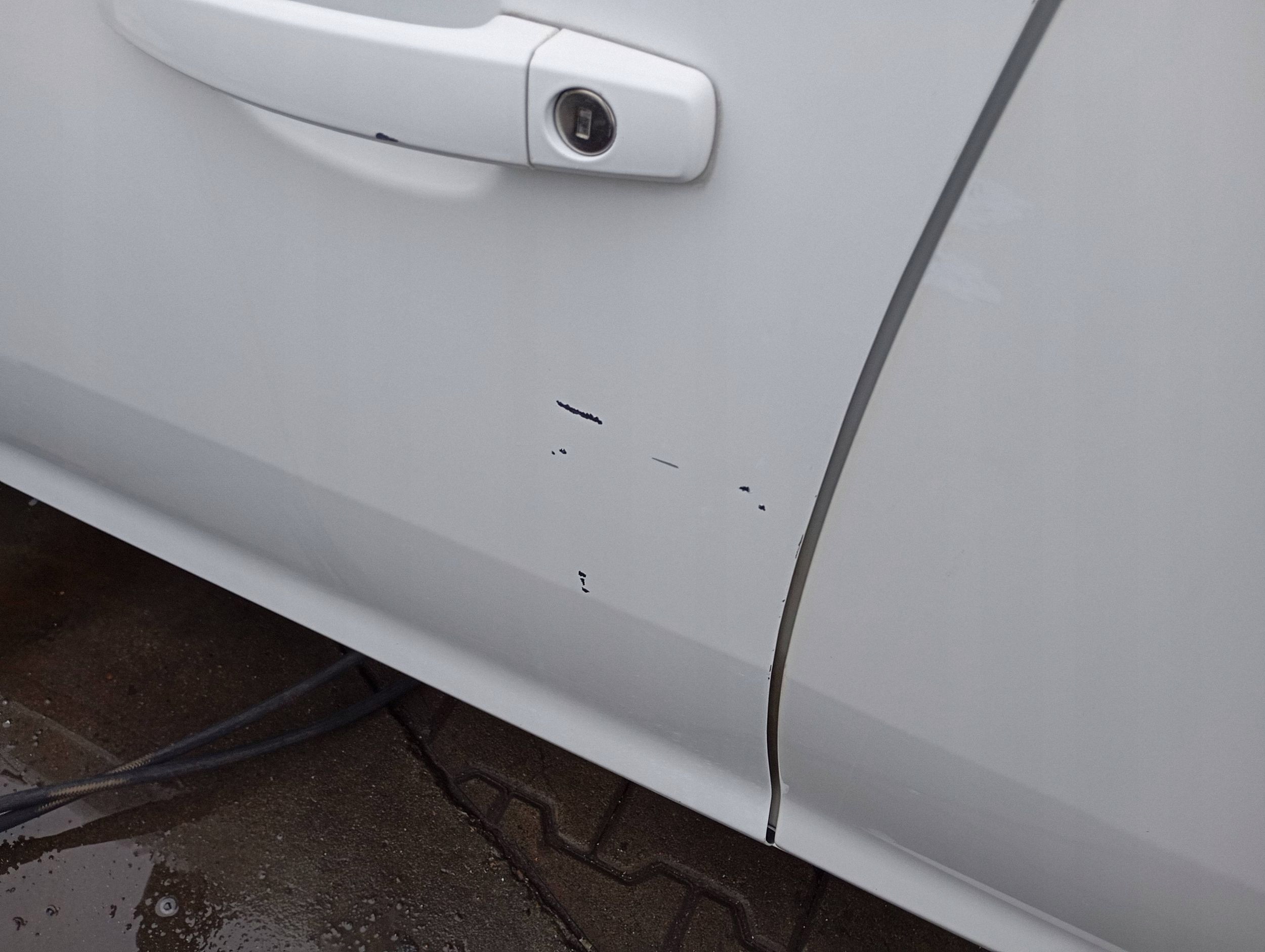 OPEL CORSA D S07 L08 door front left BIALE Z474 5D 5-door