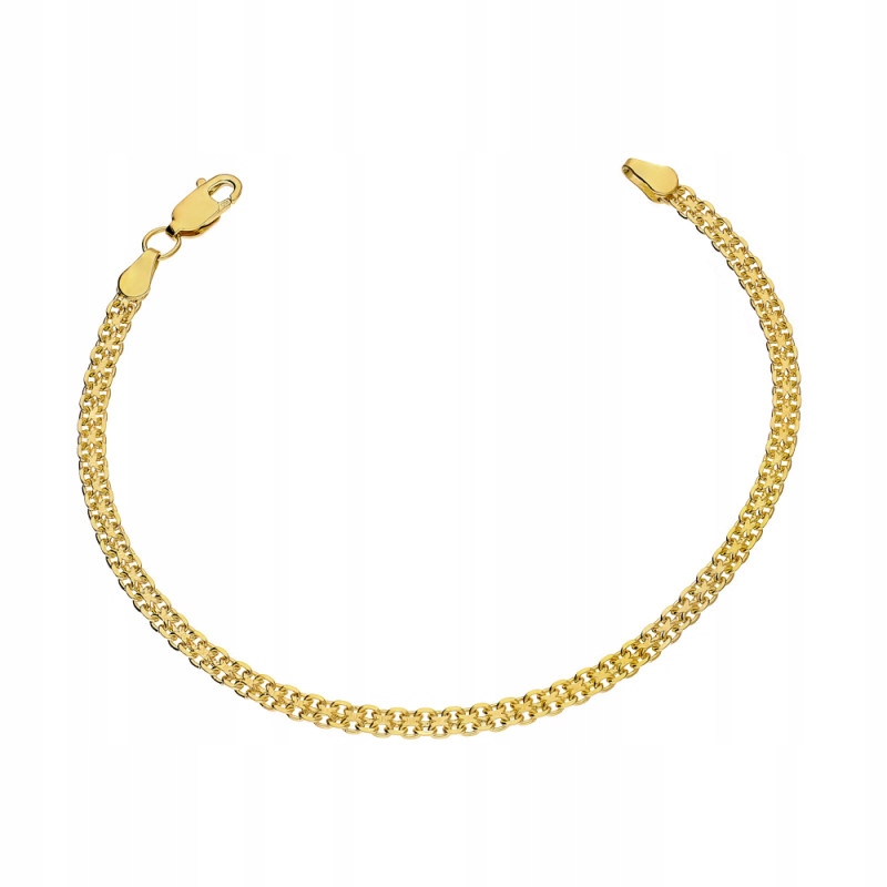 Dámský zlatý náramek Bismark 585 14kt s dlouhou životností, stylový a elegantní, 3.40 g