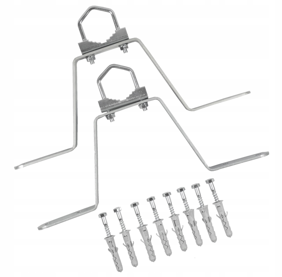 Obejma murowa UMM-150 + maszt stalowy 1m Luxon Marka Inna