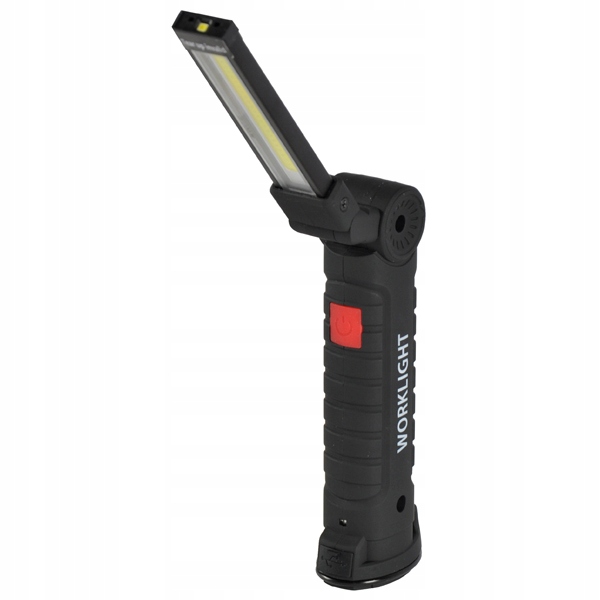 

Lampa warsztatowa led cob wąska latarka magnes