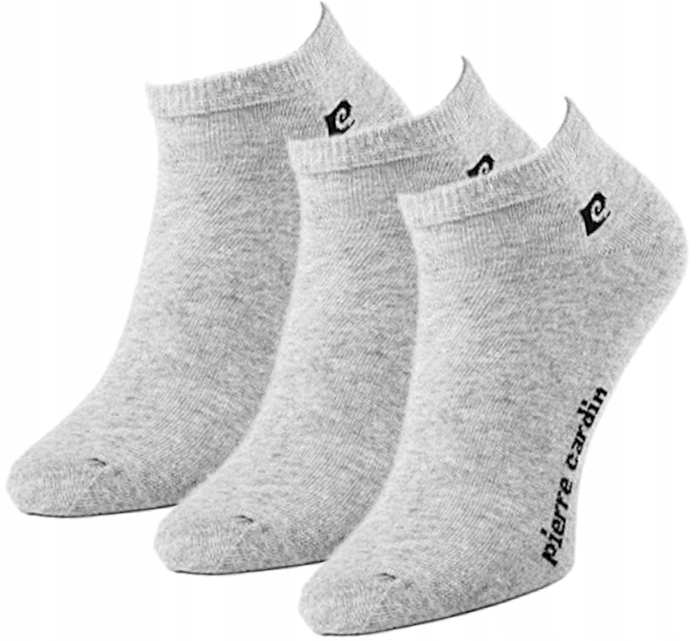 Skarpety Pierre Cardin stopki 3-Pak 35-38 Szary