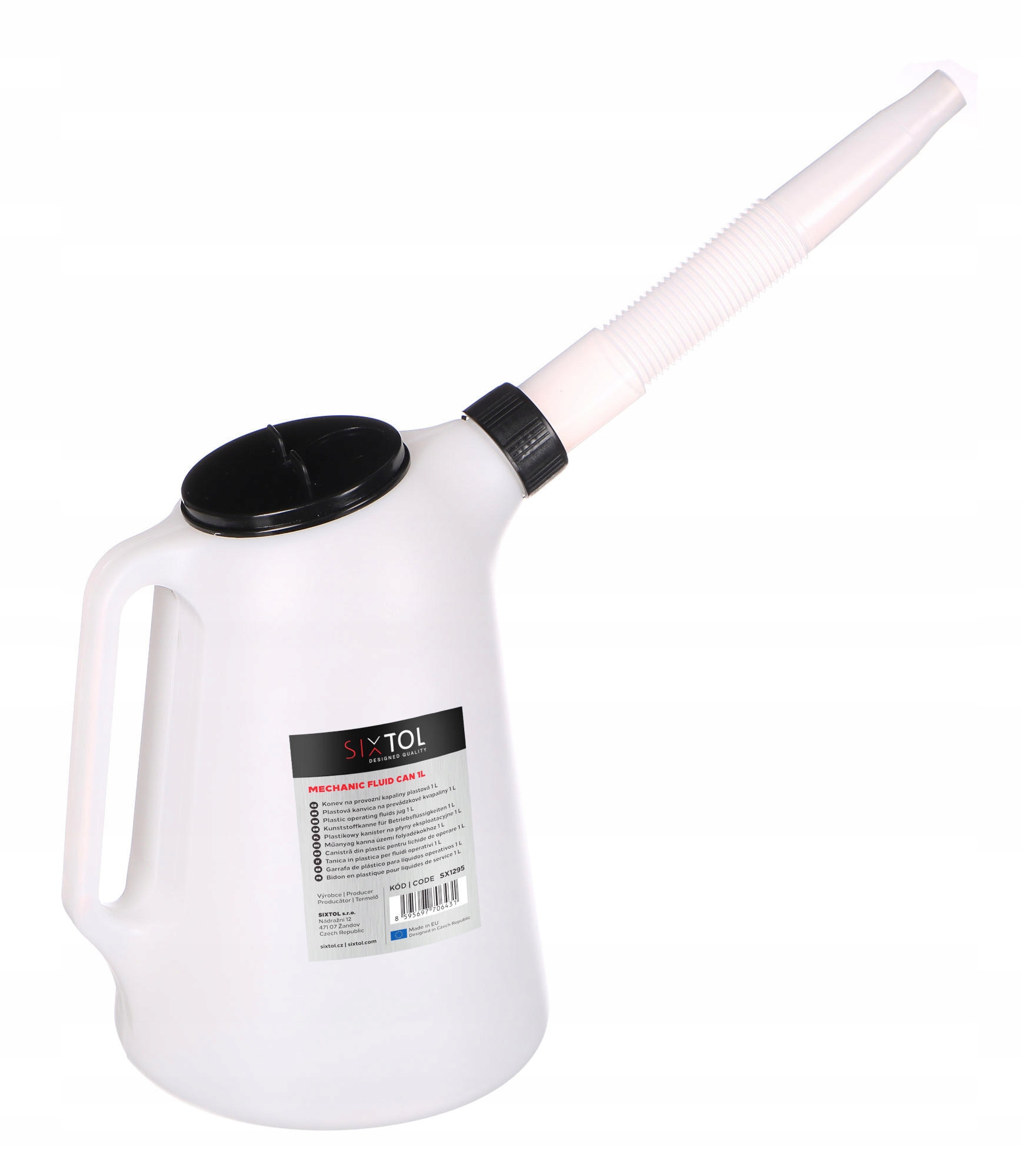 Konewka do płynów eksploatacyjnych plastikowa MECHANIC FLUID CAN 1L