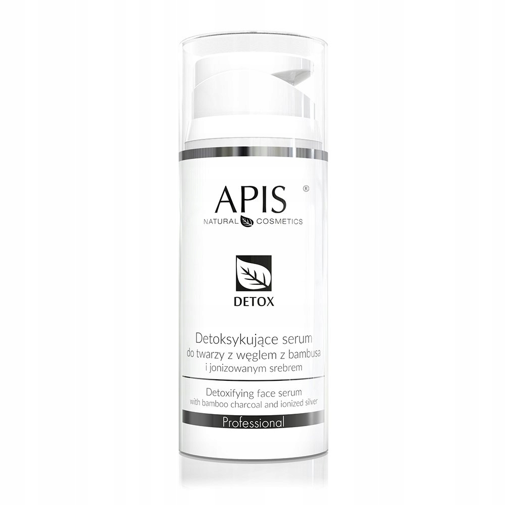 Apis Natural Cosmetics Detox 100 ml detoxikační sérum s bambusovým uhlím a