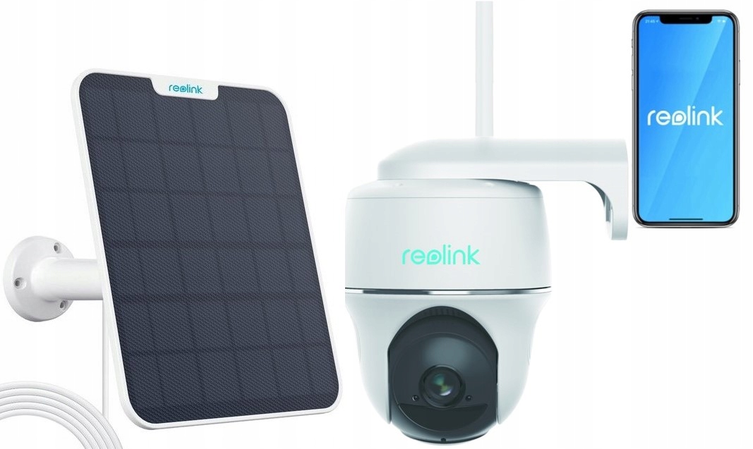 Kamera Reolink Argus B430 5MP akumulátor +solárny Panel