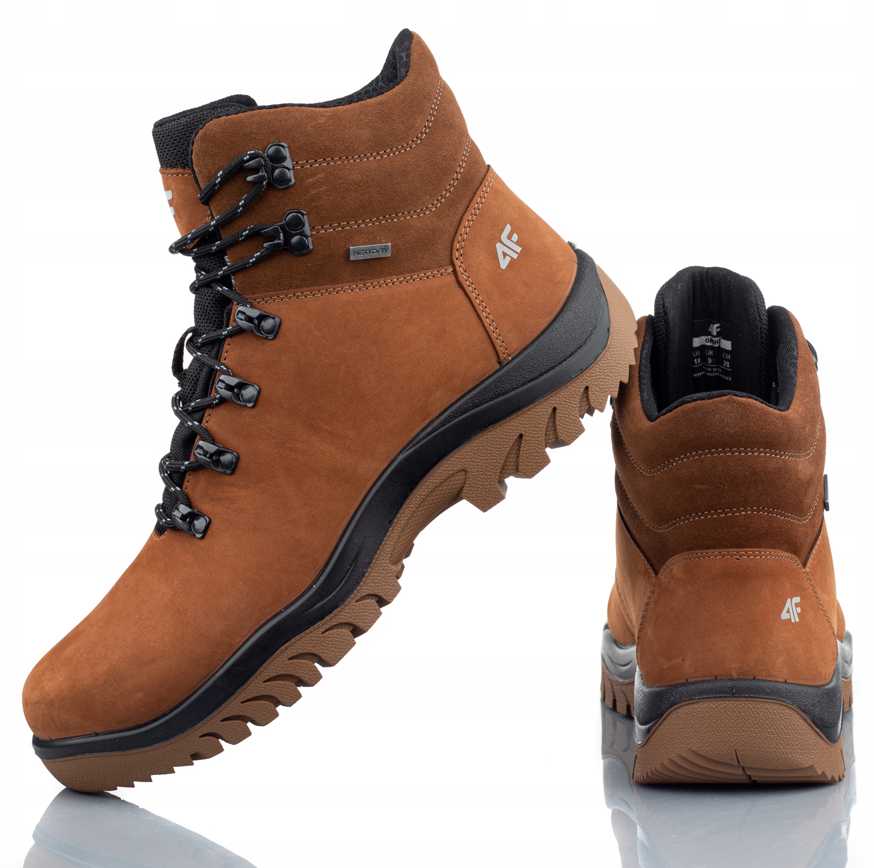 Buty 4F Trekkingowe OBMH255 81S Taktyczne
