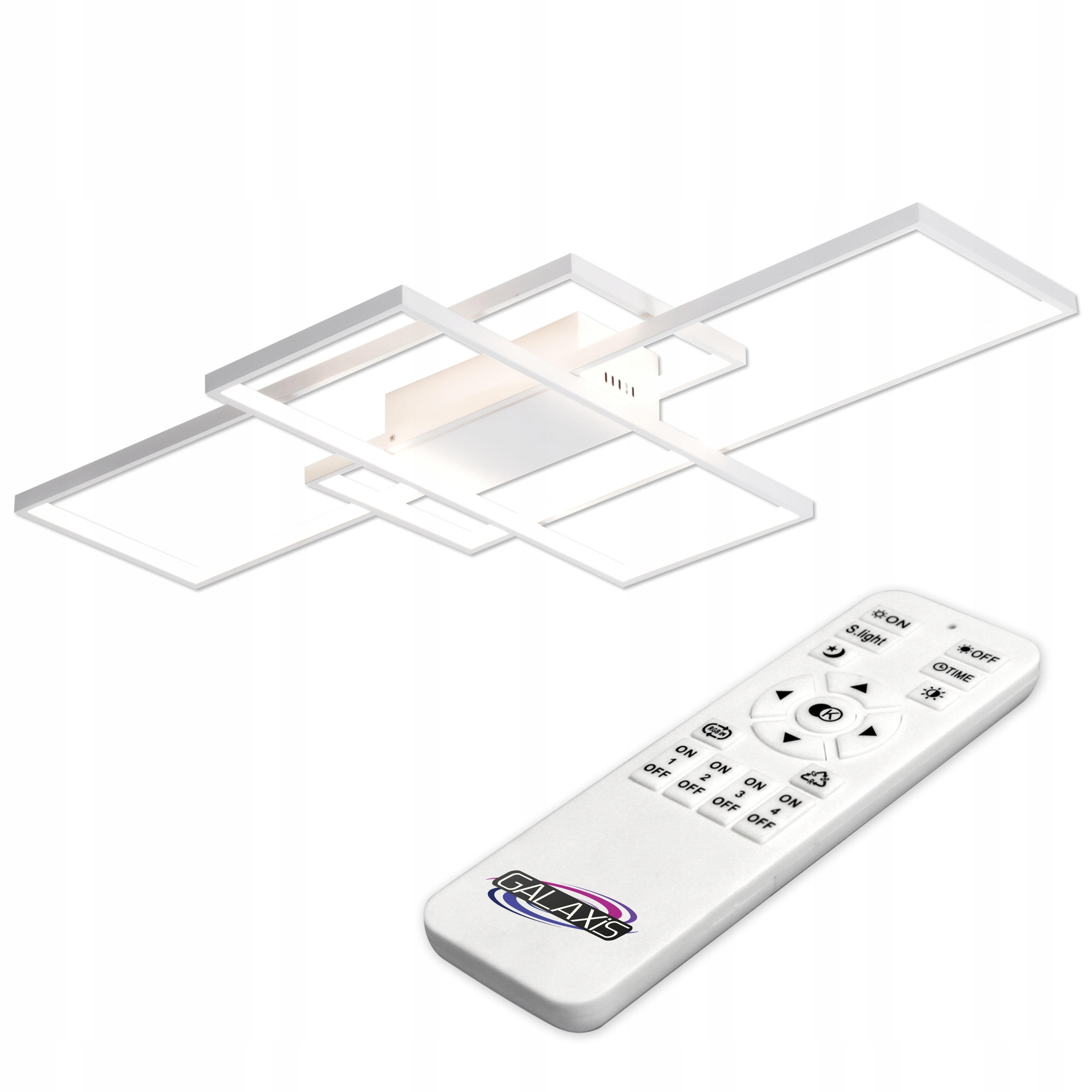 Závěsná Led lampa Stropní Svítidlo Lustr 130W Regulace 3000-6500K