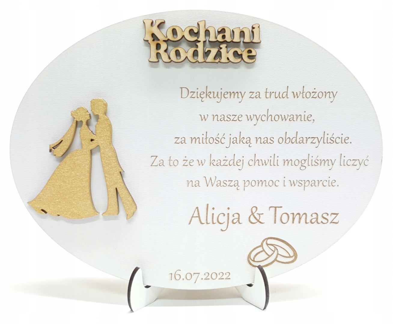 

Podziękowanie dla Rodziców, Mamy, Taty ślub wesele