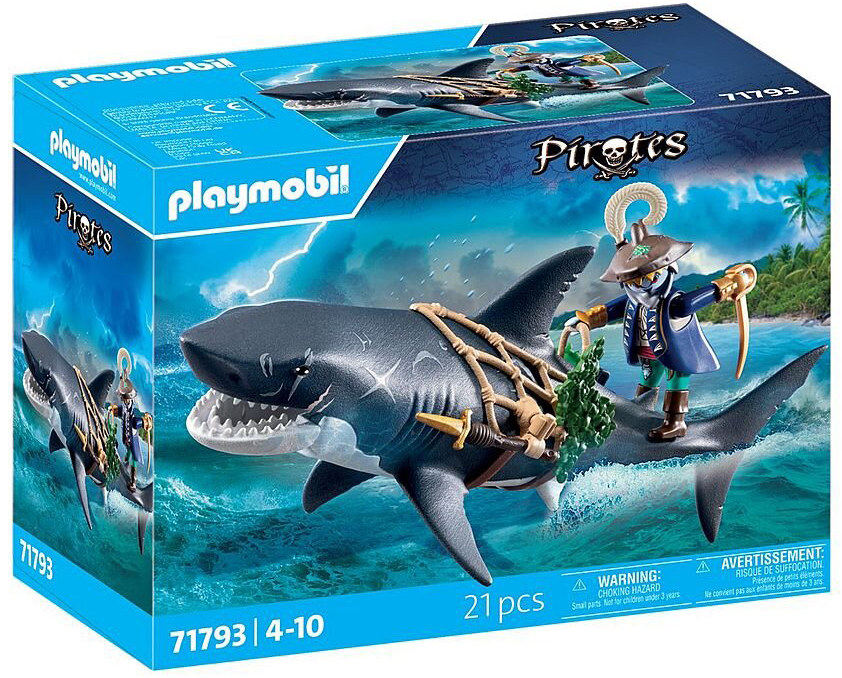Playmobil 71793 Rekin olbrzym z piratem