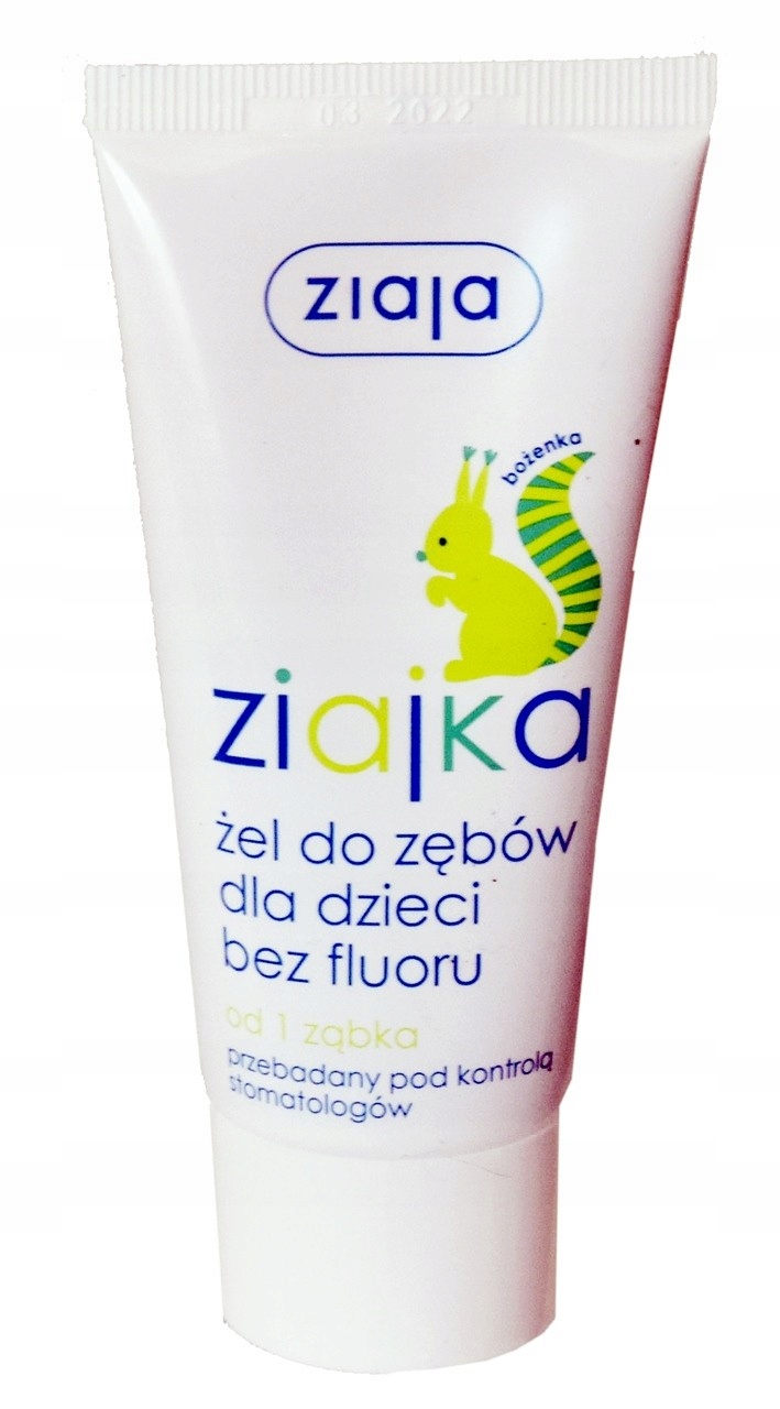 

Ziaja Ziajka Żel bez fluoru dla dzieci 50ml