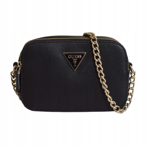 Dámska kabelka poštárka Guess Noelle Crossbody Camera Black