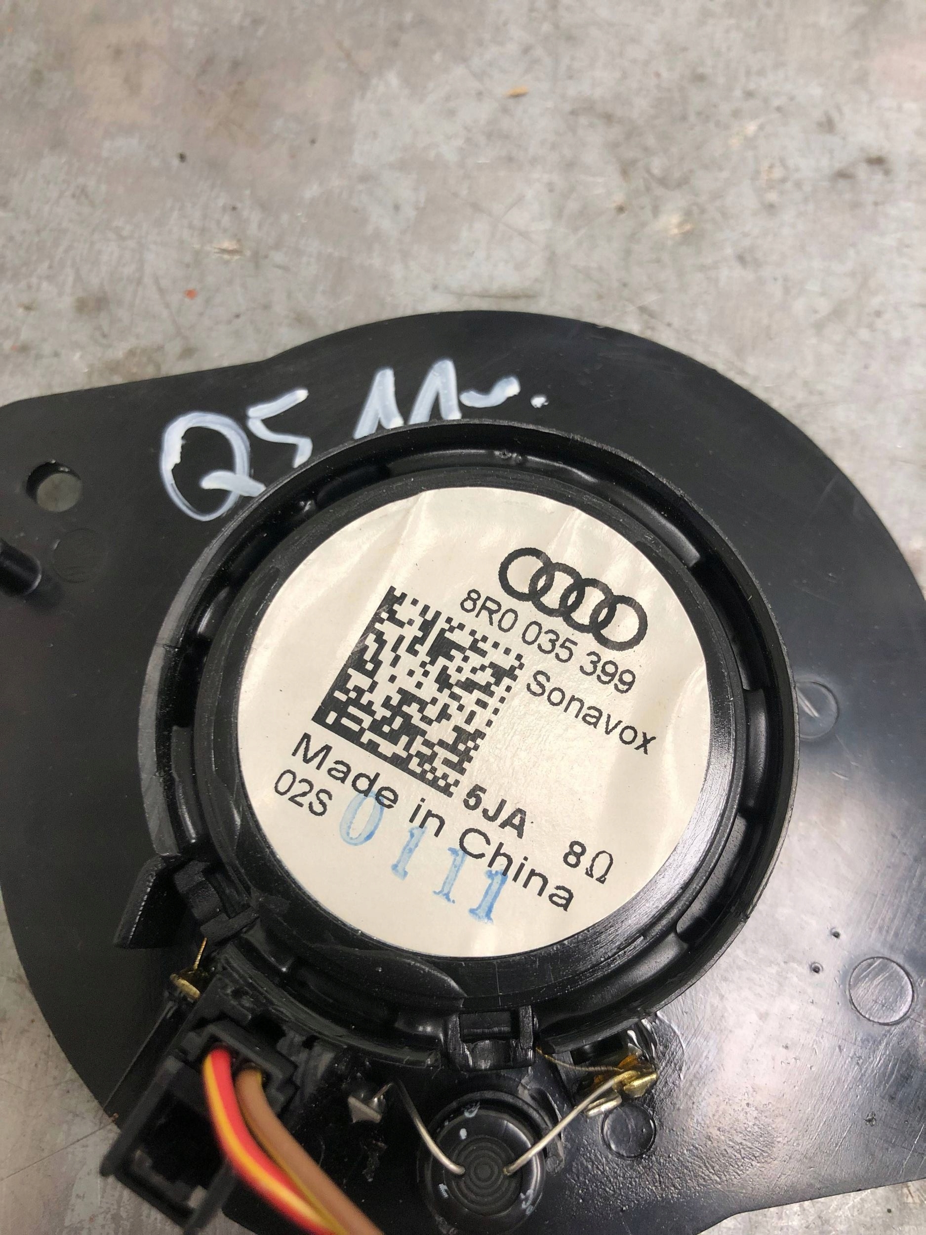 speaker WYSOKOTONOWY AUDI Q5 8R0035399