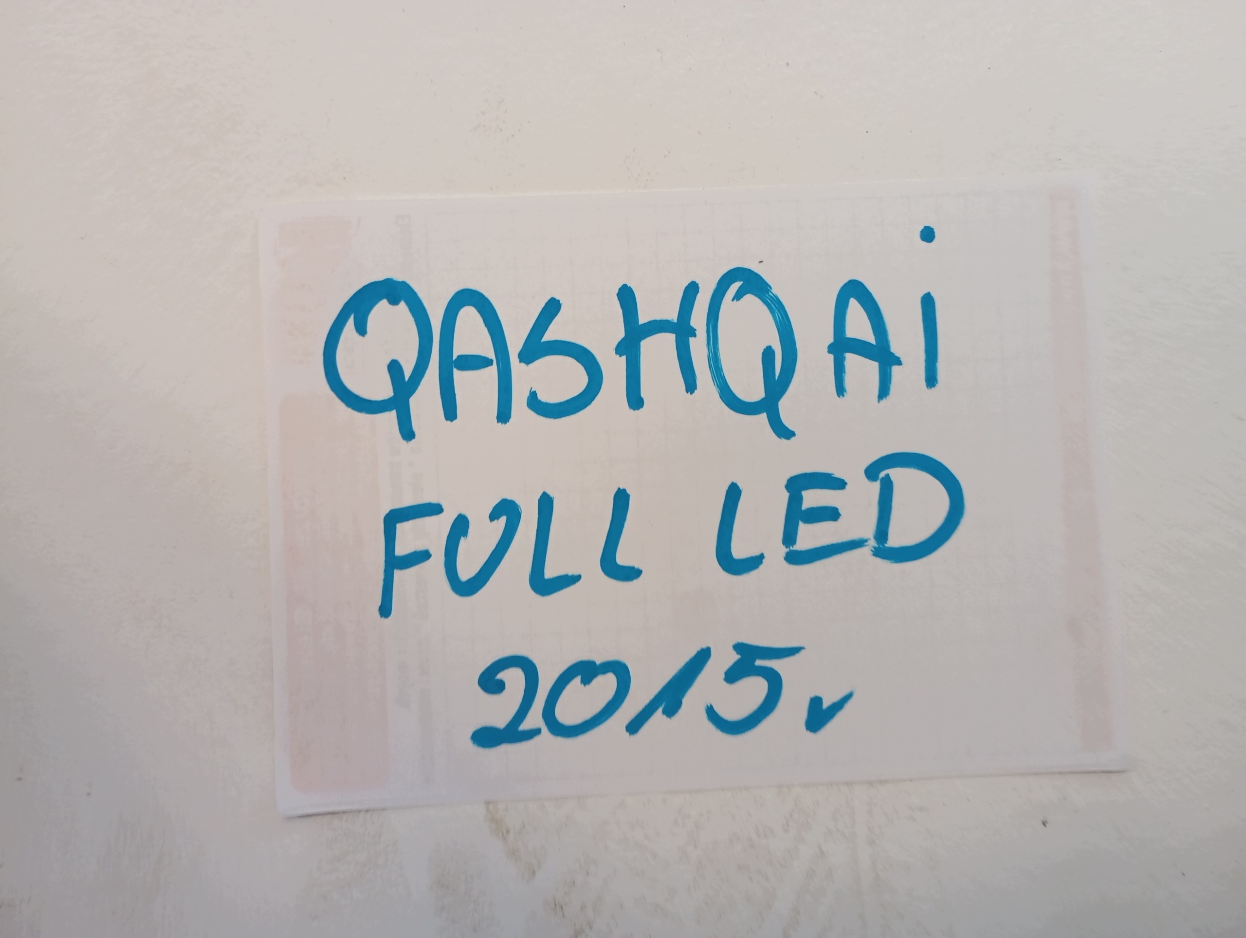 feu gauche FULL LED NISSAN QASHQAI III J12