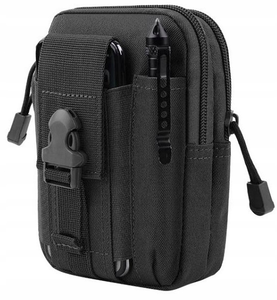 TAKTYCZNA SASZETKA TOREBKA CZARNA SURVIVALOWA Rodzaj biodrowa