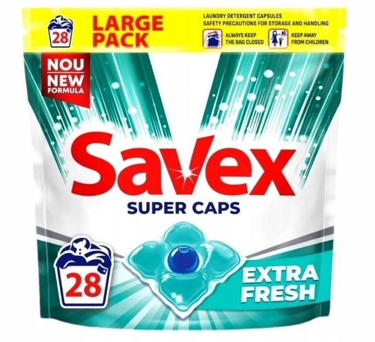 

Savex Kapsułki do prania białego, 28 sztuk