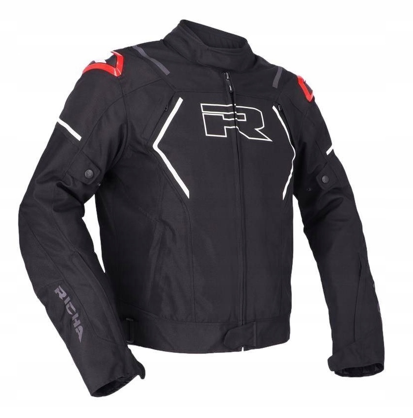 Richa Vendetta Black/Red/White Motocyklová bunda