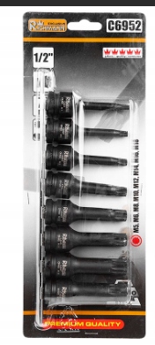 Nasadki udarowe Spline trzpień M5-m18 Rischmann Kod producenta 127310