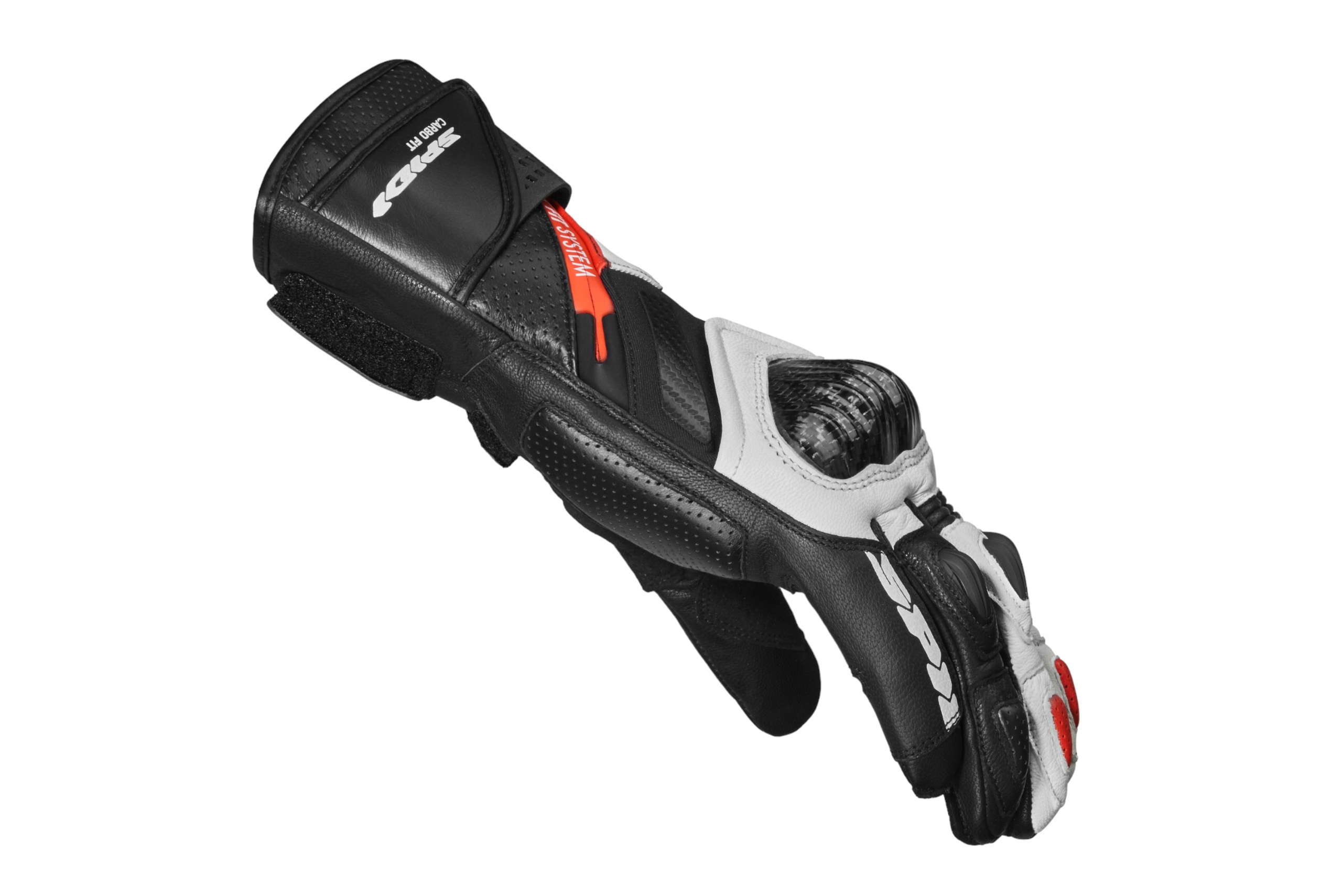 Rękawice motocyklowe Spidi Carbo Fit czerwone XXL Producent Spidi