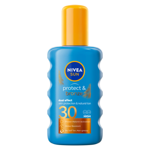 Nivea Sun Protect & Bronze Balzám ve spreji aktivující přírodní barvu