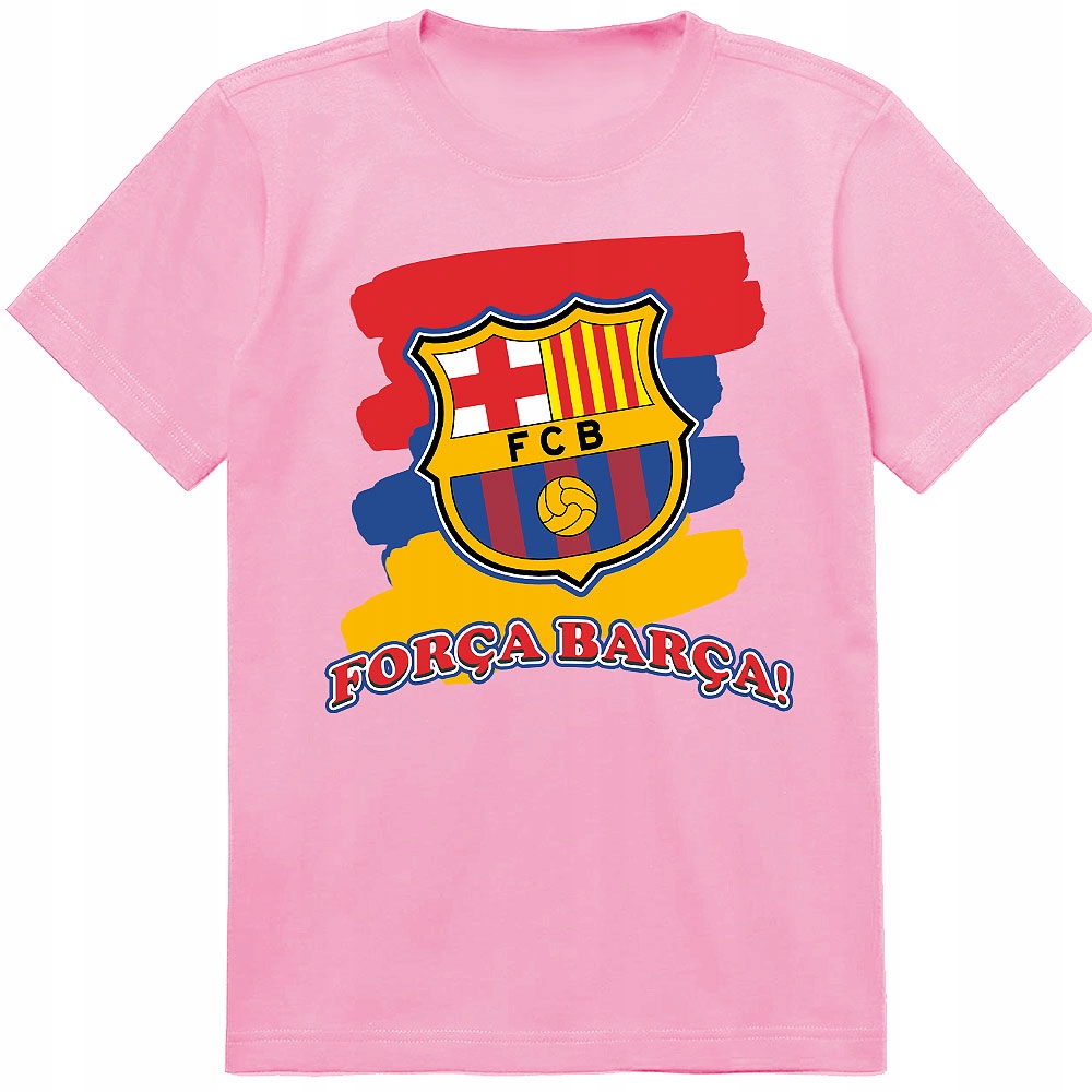 KOSZULKA DZIECIĘCA T-SHIRT DLA DZIECKA FC BARCELONA 140 PREZENT JAKOŚĆ