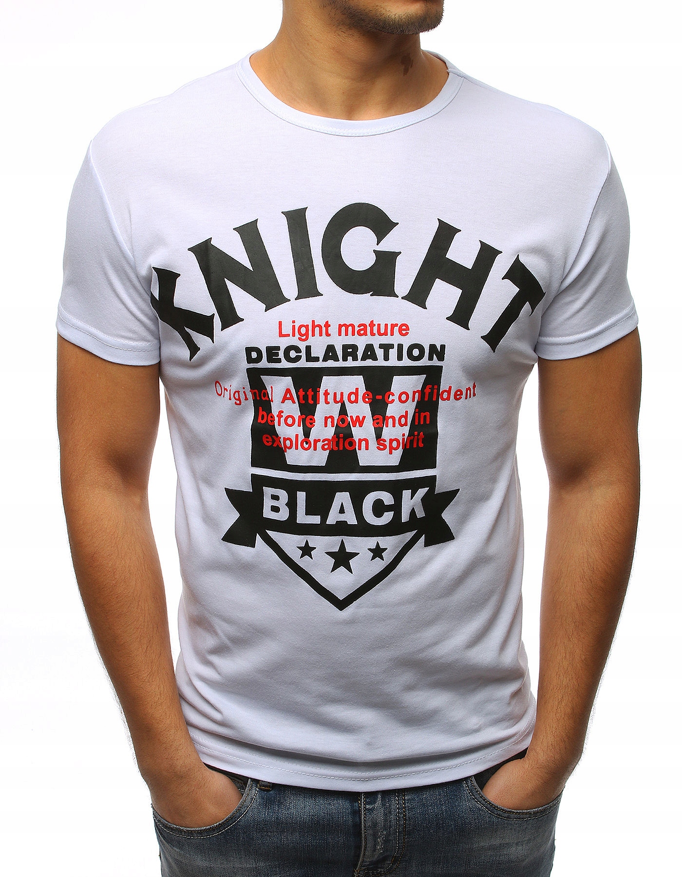 

T-shirt Męski Z Nadrukiem 9 Kolorów ox332 - XXL