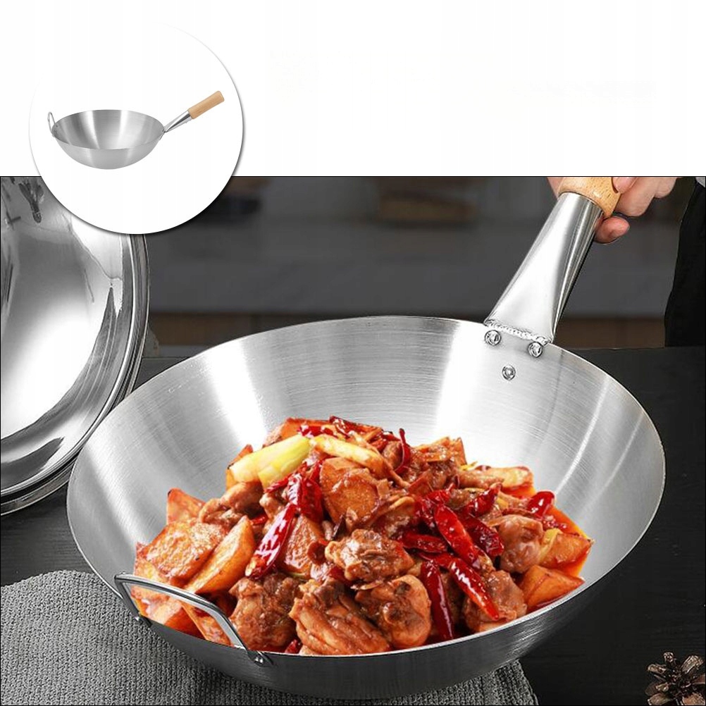 PRACA NA PŁASKIEJ PATELNI NA WYTRZYMAŁEJ PATELNI WOK Rodzaj inny