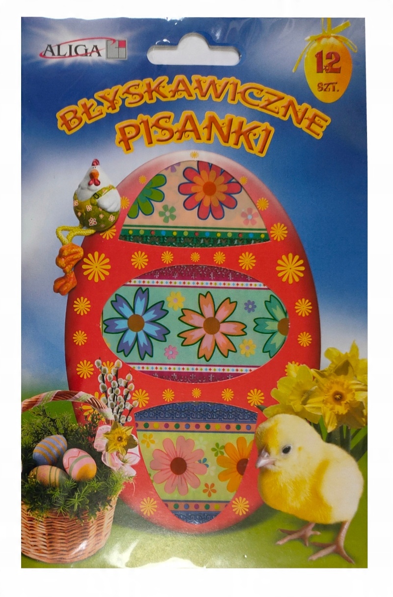 

Owijka Koszulki naklejki na jajka wielkanocne