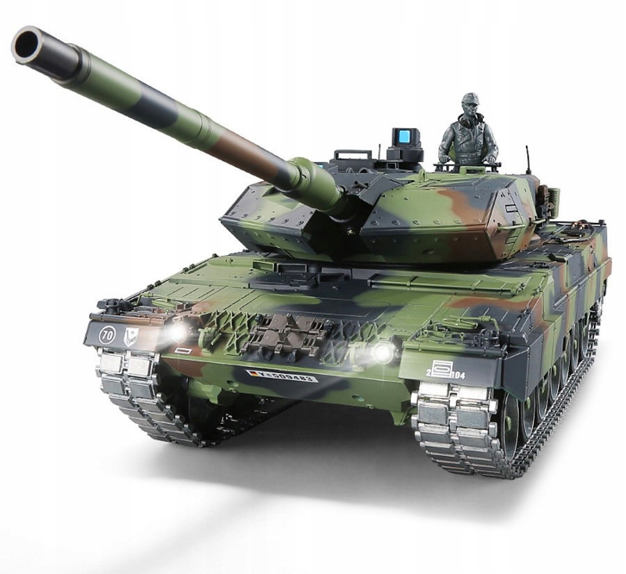 

Czołg Zdalnie Sterowany Rc Leopard Heng Long Steel