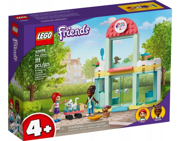 

Lego Friends 41695 Klinika dla zwierzątek