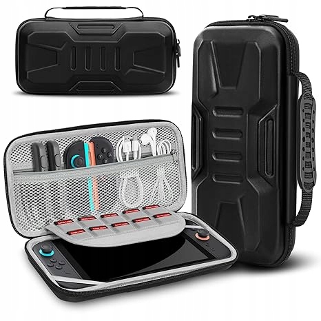 Etui JoyHood do Switch 2 torba ochronna 10 kart gier czarna